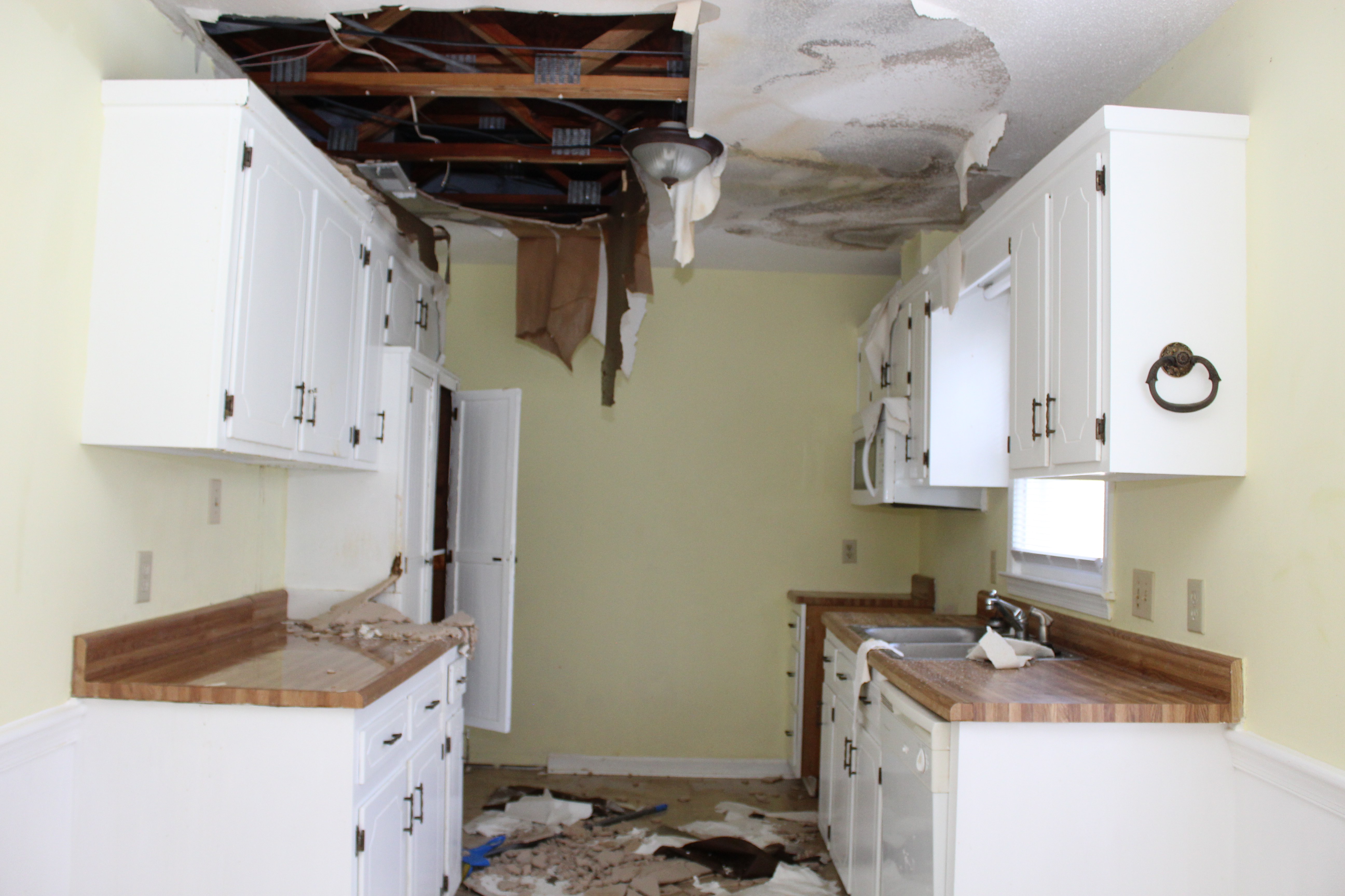 Under Contract & House Has Been Damaged; Now What?